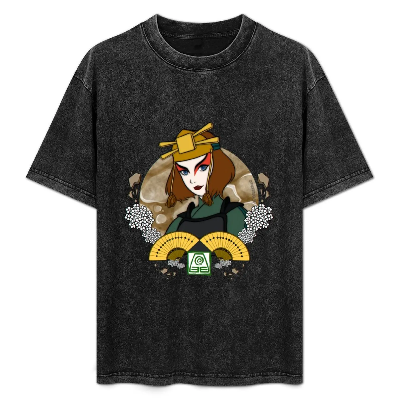 

Suki T-Shirt Vintage Print Crew Neck Tee