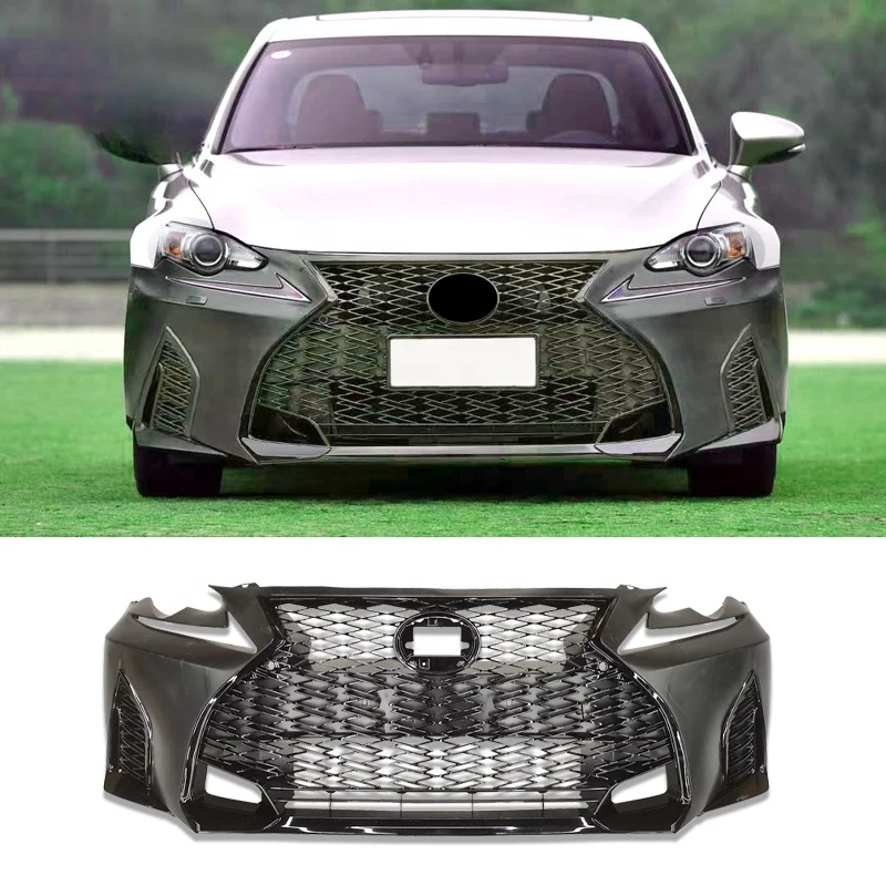 PP Material Facelift Car Body Kit With Front Grille & Front Bumper Suitable For 2013-2019 Lexus IS250 IS300, 2021 IS500 F Sport view 2