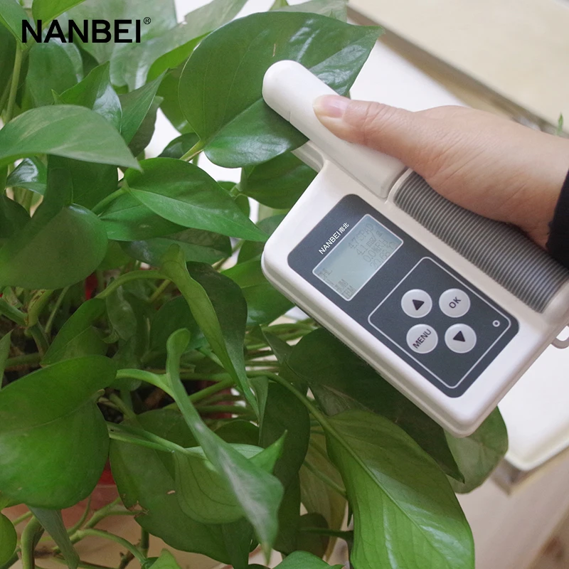 NANBEI NYS-4N Plant Chlorophyll Nitrogen Leaf Temperature Moisture Analysis Plant Nutrient Tester