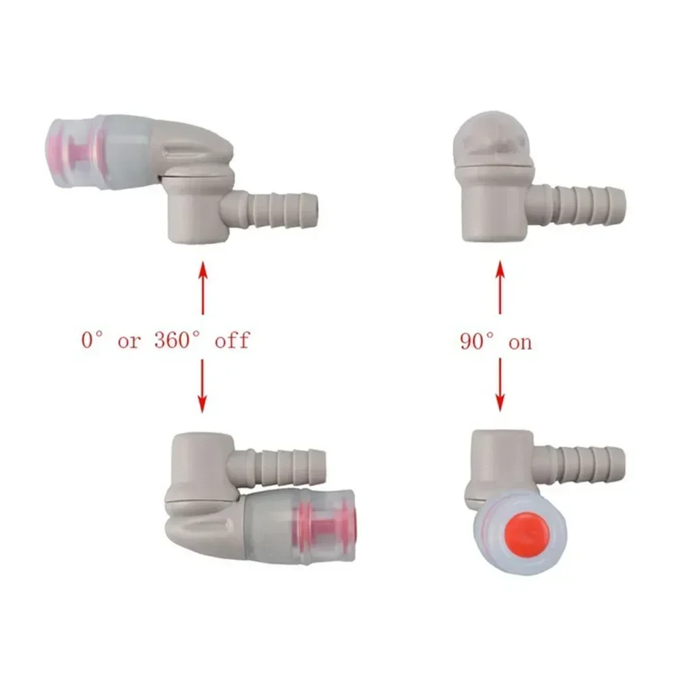 

1*Hydration Drink Pack Replacement Bite Valve Nozzle Mouthpiece With On Off Switch Outdoor Sports Water Bag For Reservoir Water