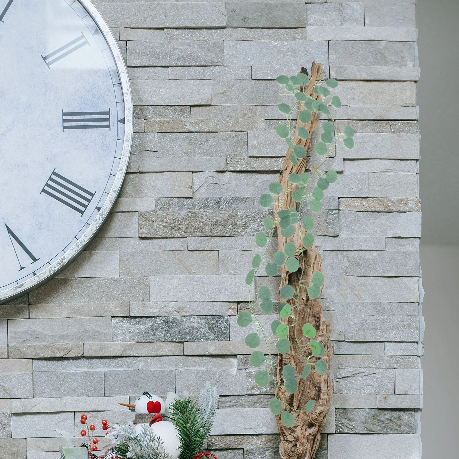 

5Pcs Fake Hanging Eucalyptus Vine Artificial Greenery Garland Home Party Wedding Decor Simulation Leaf Garland Rattan Vine