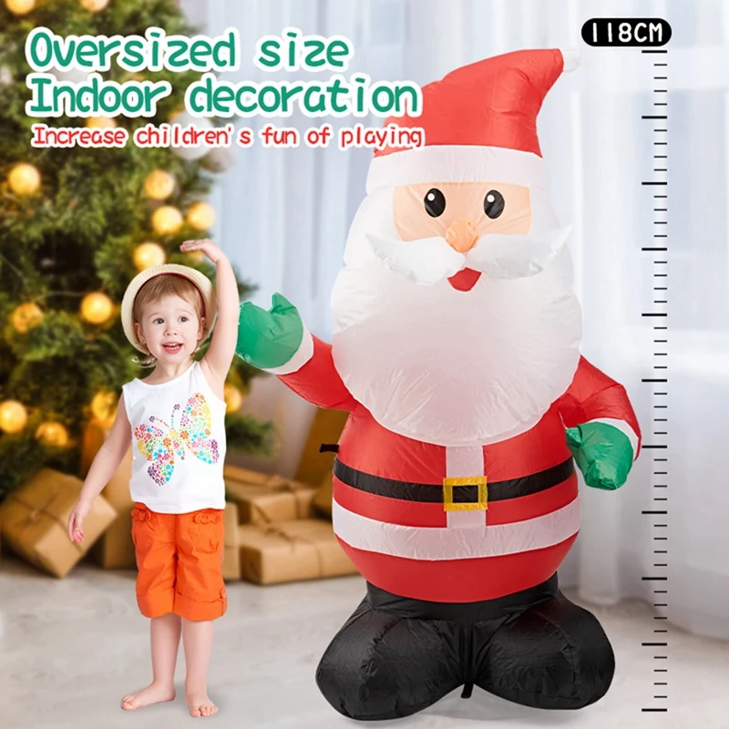 2.4G Remote Control Inflatable Unique Inflatable Shape Christmas Decoration Outdoor Party Supplies