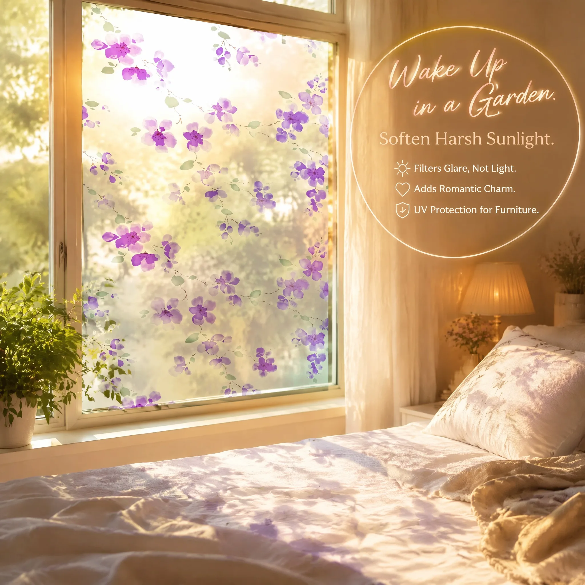 Privacy Stripe Frosted Window  - Window Insulation Film recension och pris