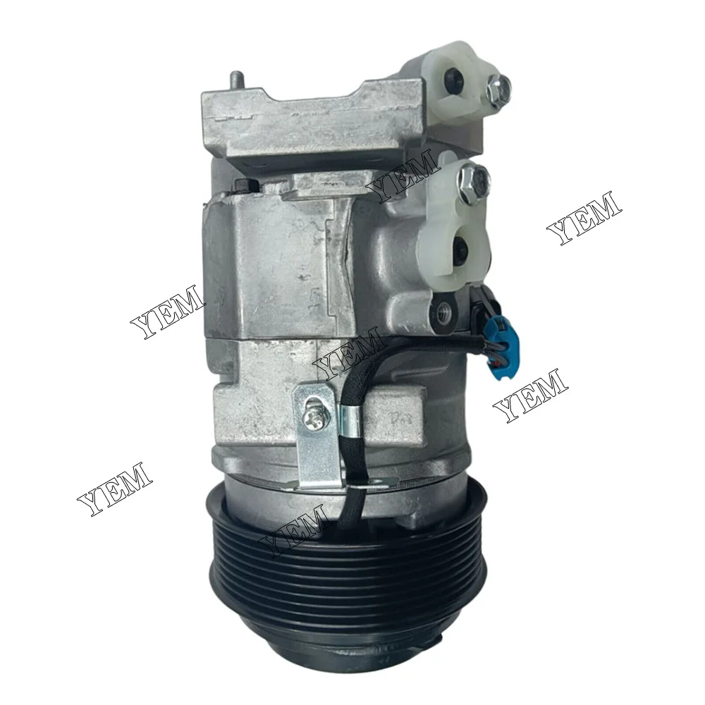 Brand-New 24V 10SRE18C A/C Compressor For JOHN DEERE 250D 300D 370E 410E 460E 853M+