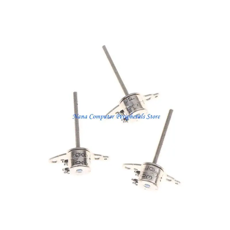 F68C Small Metal Adjustment Motor Component, 2 Phase 4 Wire 10Piece Part for Device