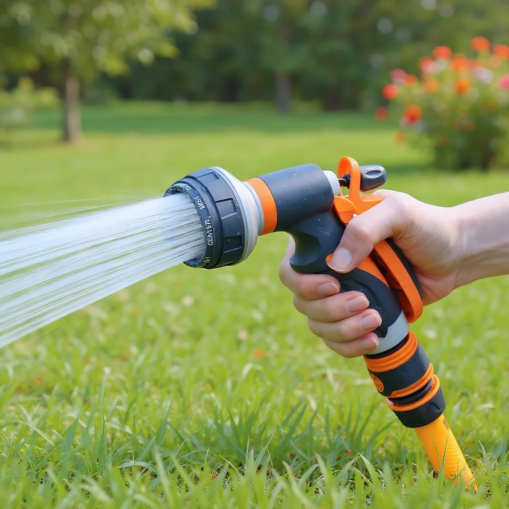 

High Pressure Water Gun - 8 Function Adjustable Sprinkler