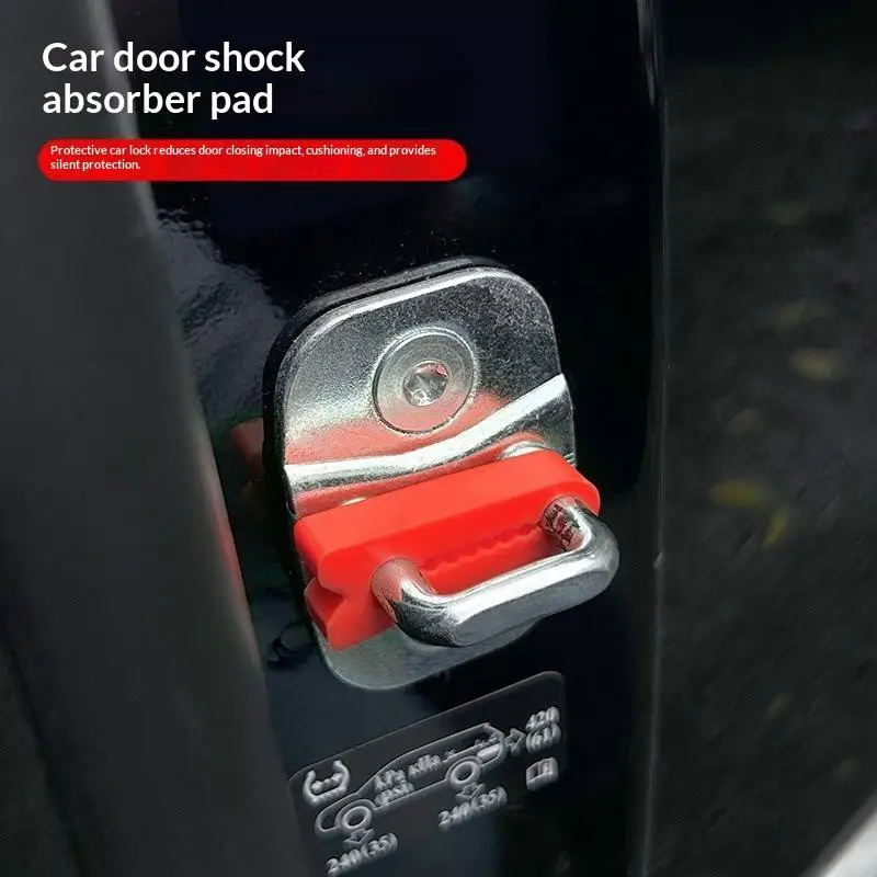 20Pcs Durable Car Door Silicone Buffer Pads Anti Collision Mute Shock Absorbing Stopper Suitable for Car DIY Modification Acces