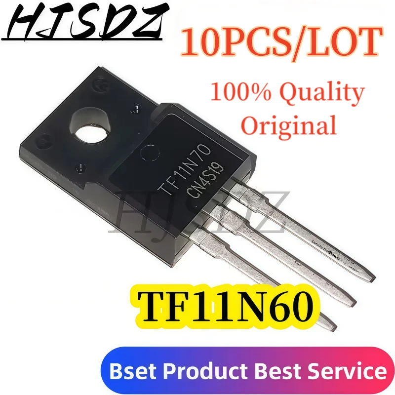 【10-50-100PCS/LOT】[Genuine Imported] TF11N70 / AOTF11N70 MOSFET Transistor 700V11 TO-220F Package