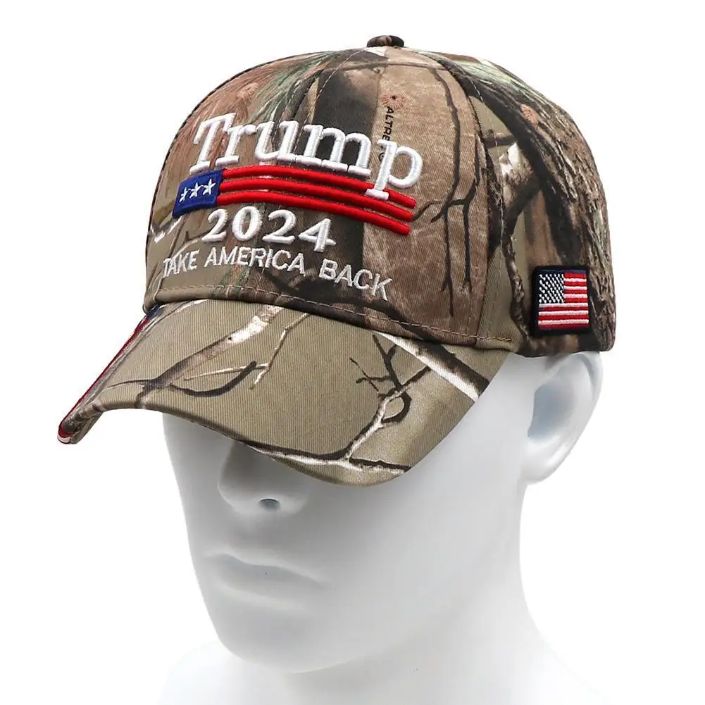 Trump 2024 Hat Donald Trump Hat Take America Back MAGA USA Embroidery Adjustable Baseball Cap Snapback President Hat Mesh Cap