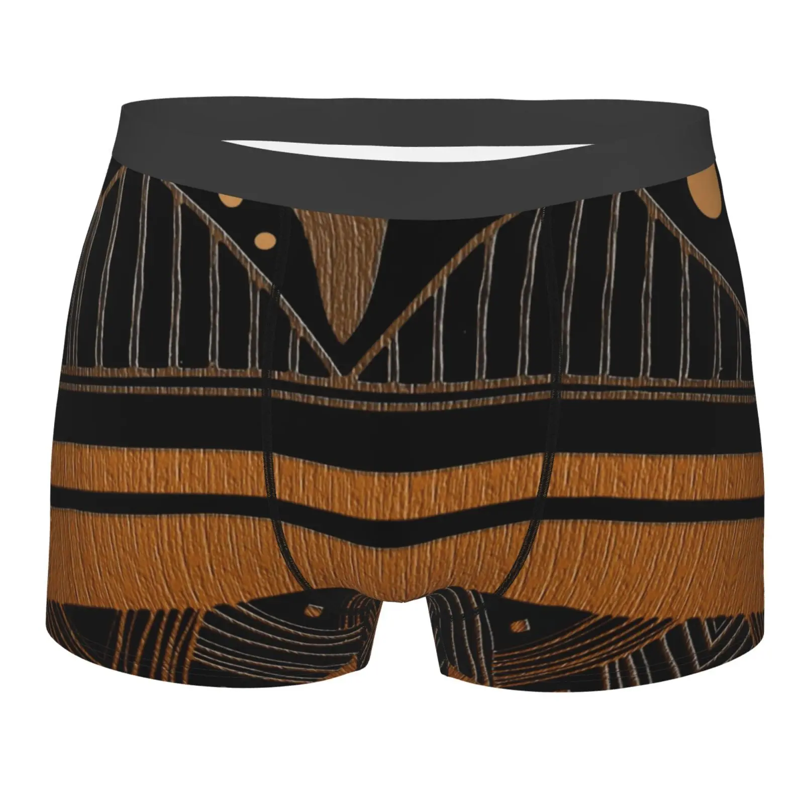 

Африканская серия, нижнее белье с узором и принтом, мужские дышащие трусы-боксеры, шорты, мягкие трусы для Homme