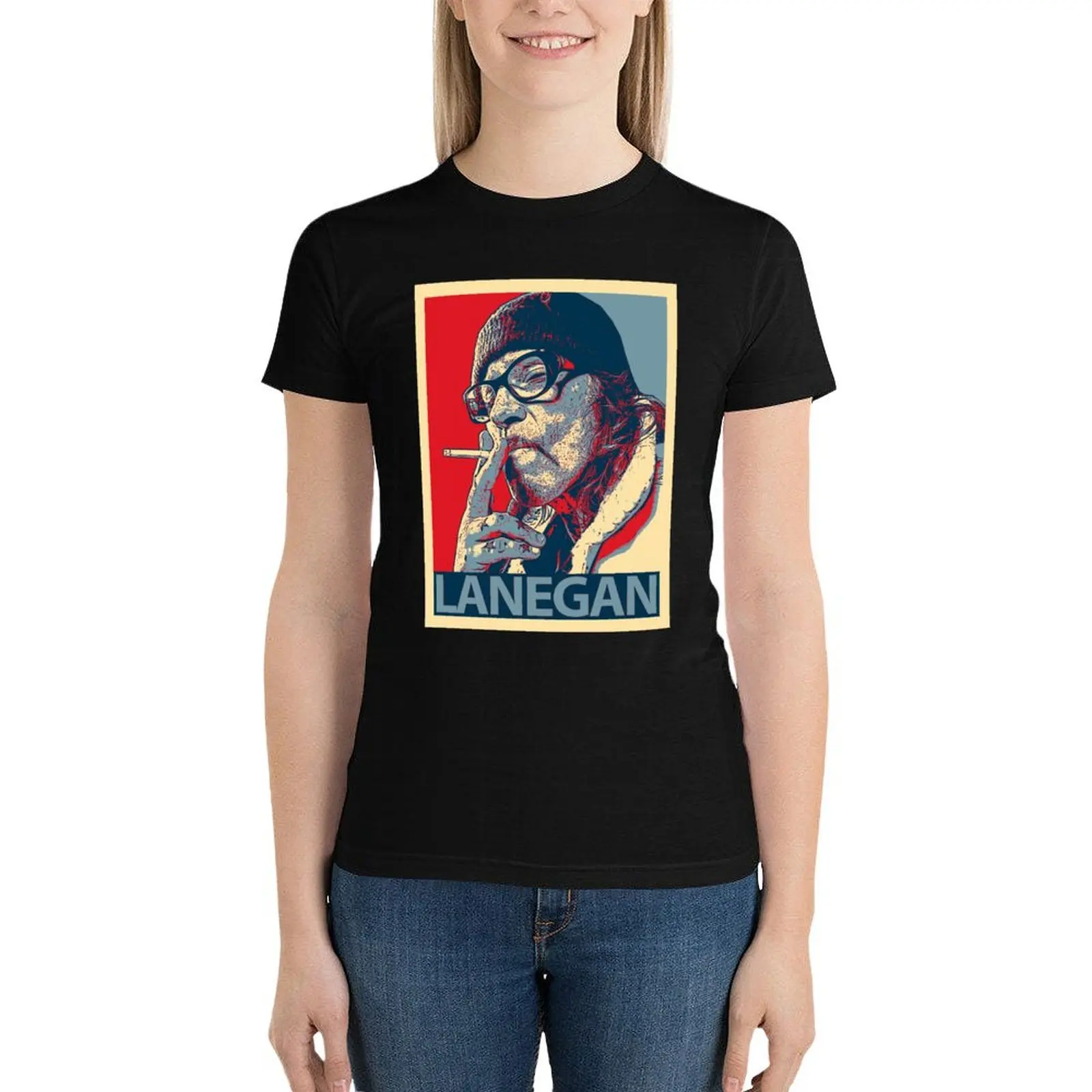 

Mark Lanegan trending design T-Shirt summer tops kawaii clothes t shirts for Women loose fit