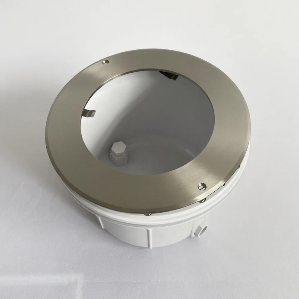 316 Stainless Steel Pool Housing for Resin Filled Pool LED Lights RGB IP68 Waterproof