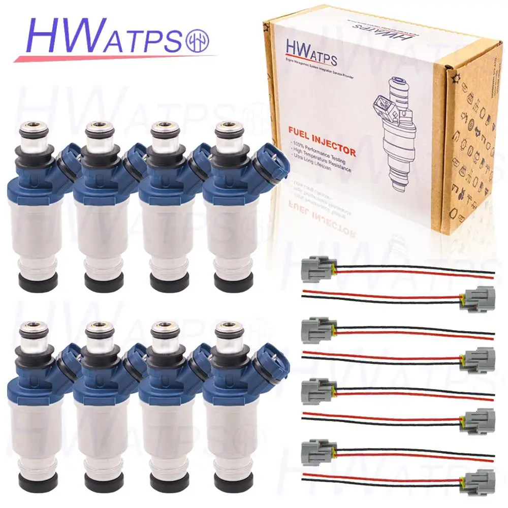 

8 шт. FJ525 новая топливная форсунка для Lexus LS400 SC400 23250-50020