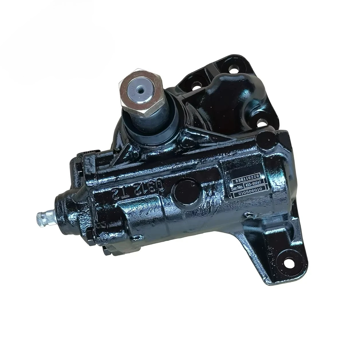Unità sterzo aftermarket 8981102206 ISUZU NPR NQR Controllo tornitura 4HK1 Motore Colore nero
