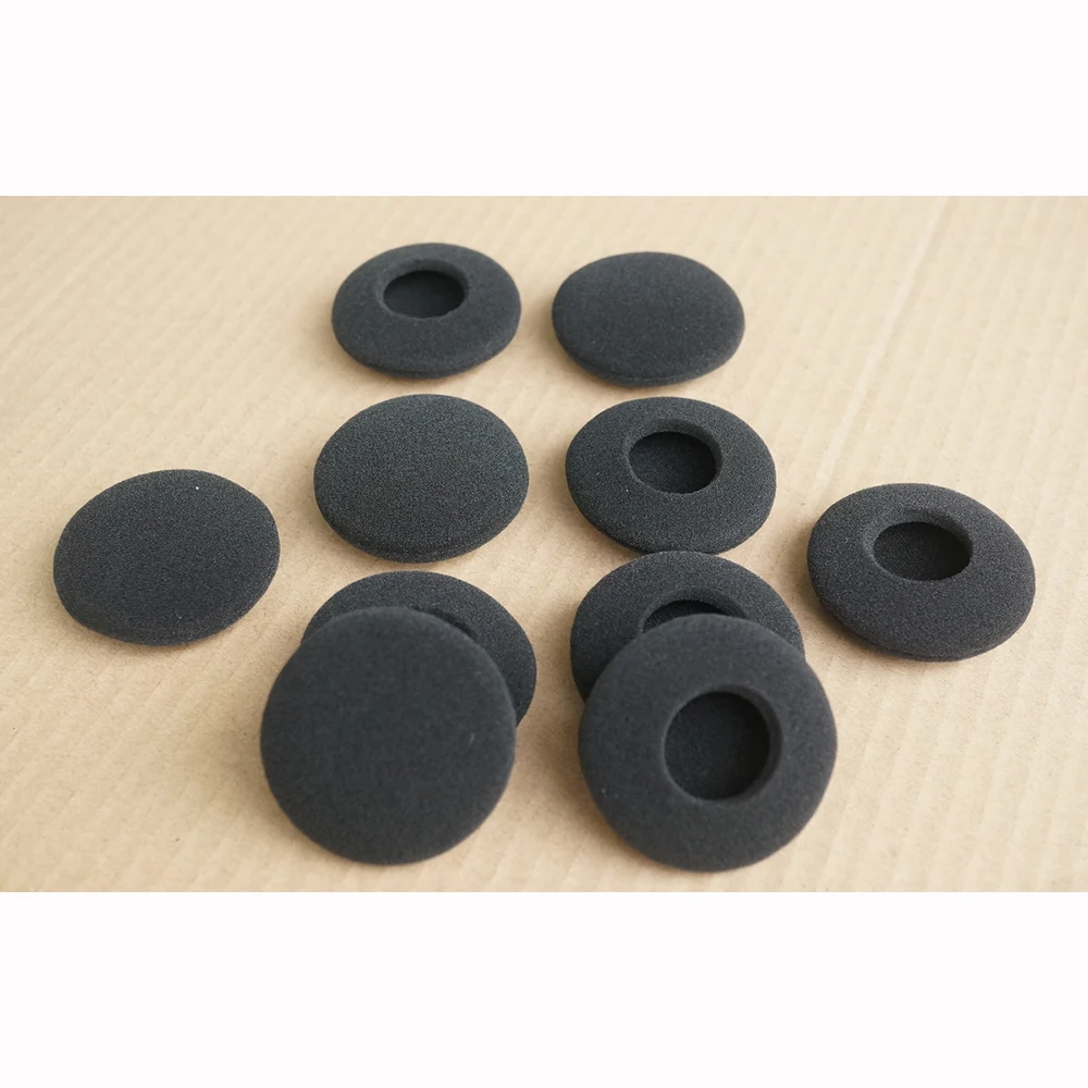 2 pares de esponjas de repuesto para orejeras de mantenimiento para auriculares USB Plantronics Audio 648 (almohadillas para los oídos) para conferencias