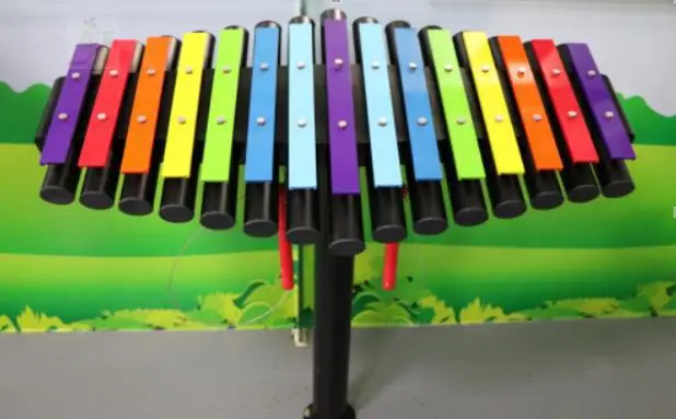 Early Education Musical Instruments, Children Wooden Xylophone Toy, Percussion Gong, Music Teaching Tool, Toddler Hand Bell