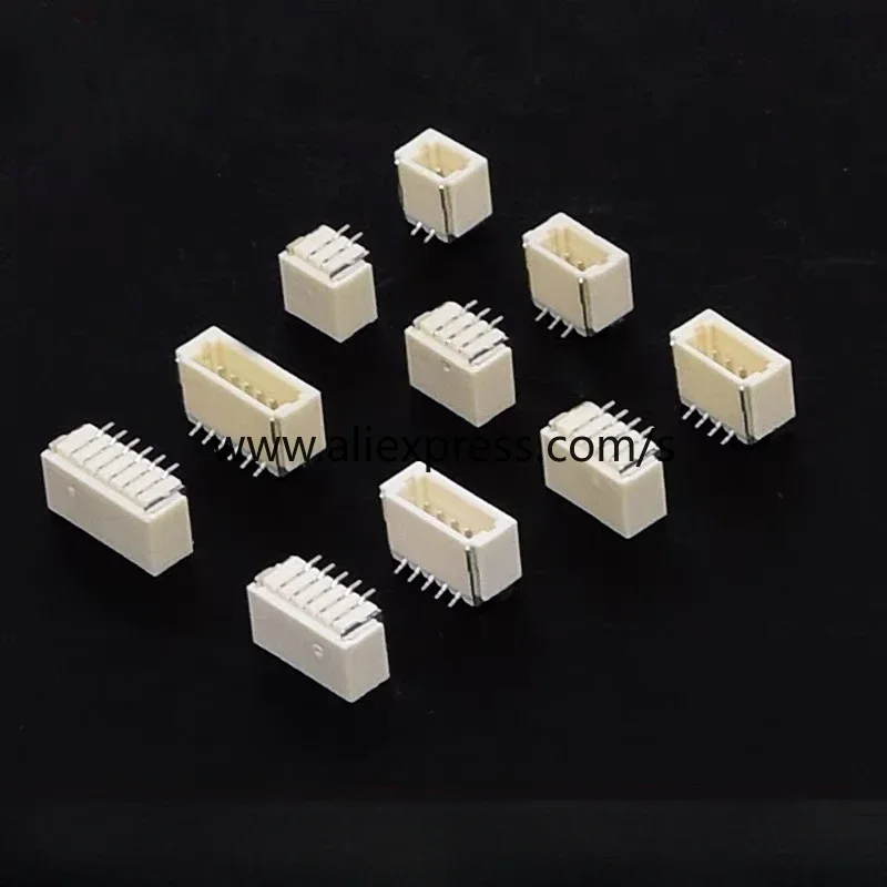 10SETS Mini Micro SH1.0mm 2Pin 3/4/5/6/12P JST Male & Female PCB Connector with Wires Cables 100MM