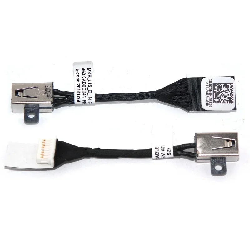 

Для ноутбуков LATITUDE 3410 3510: НОВЫЙ разъем питания постоянного тока, порт зарядки, кабель 07DM5H 450.0KD0C.0041, аксессуары