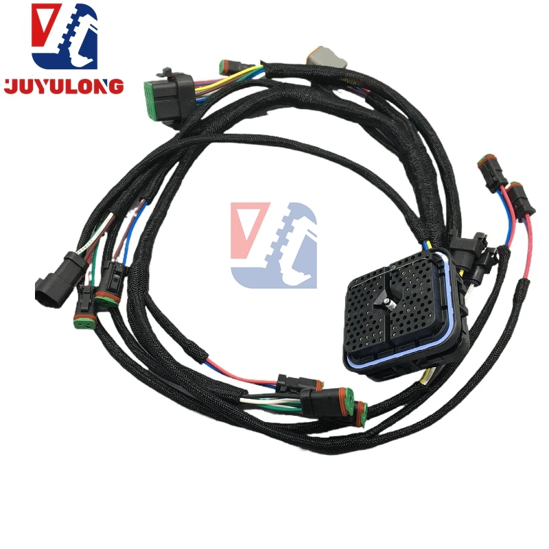 

JUYULONG Excavator for Caterpillar 324D-329D 325D with New Old C7 Engine Harness 381-2499 198-2713 Machinery Engine Parts