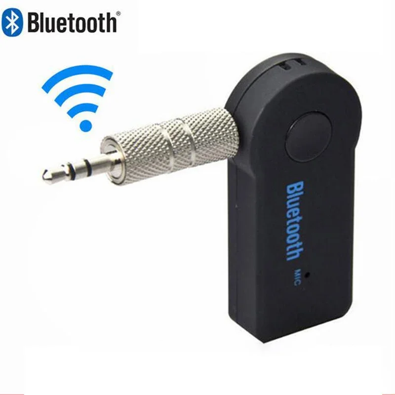 Receptor auxiliar Bluetooth 5,0 para coche, 3,5mm, 3,5 conector auxiliar, música estéreo, Audio, transmisor de coche, amplificador de altavoz, adaptador inalámbrico con micrófono