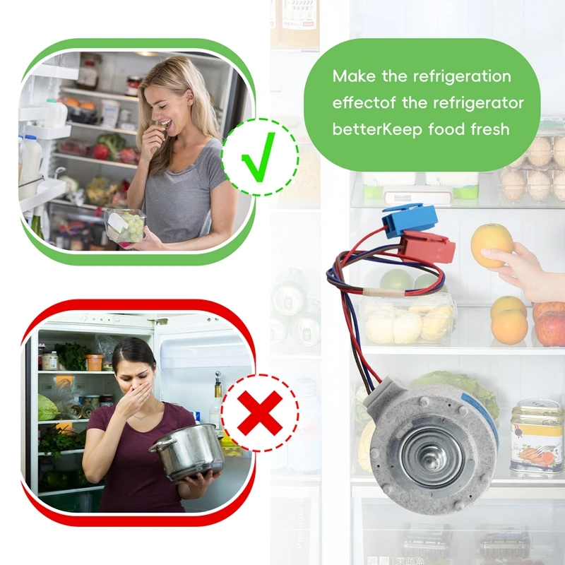 Promotion! For Ximenzi Refrigerator Motor Brushless DC Refrigerator Fan Motor FDQB28BS4 DC12V