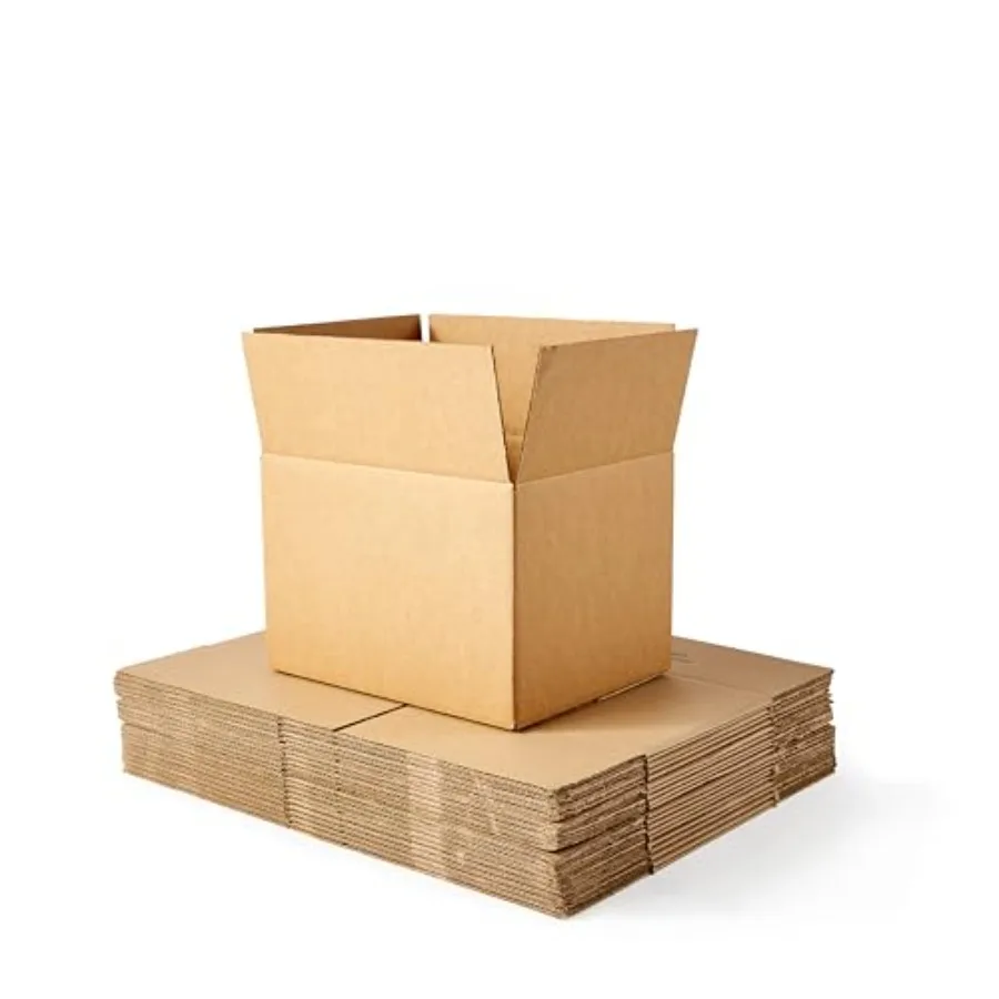 

Cardboard Moving Boxes for Packing and Shipping Medium Size 18" x 14" x 12" Brown 20-Pack