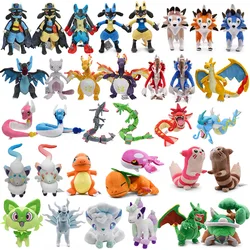 Muñeco de peluche de Pokémon para mascotas, Pok é mon, Tortuga de la tierra, Huangyan, wolf, Soloya, fierce carp, dragon, spray fire, dragon, juguete de peluche chi
