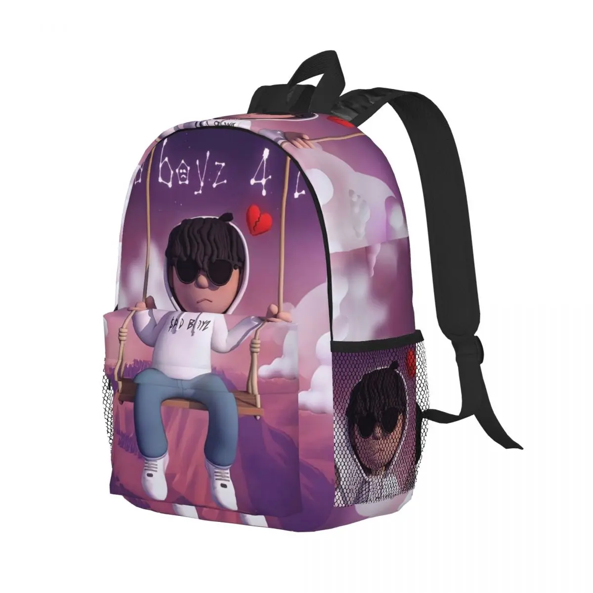 

Рюкзак Junior H Sad Boyz Corridos Tumbados Mexico, студенческий рюкзак для мальчиков и девочек, детская школьная сумка, сумки на плечо для ноутбука для мужчин и женщин