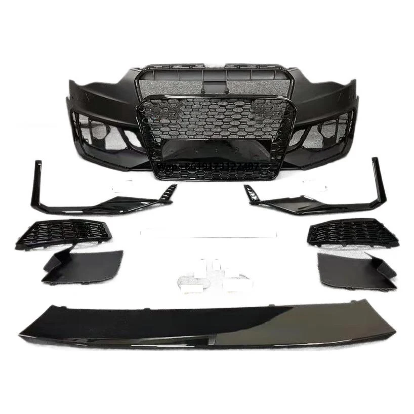 

RS5 Style Front Bumper Kit A5 S5 Upgrade RS5 Body Kits Bumper Kit with Grille for 12-16 A5 S5
