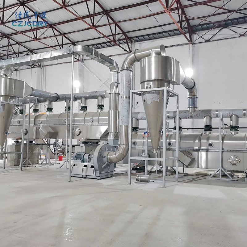 Sèche-lit à fluide vibrant ZLG pour particules