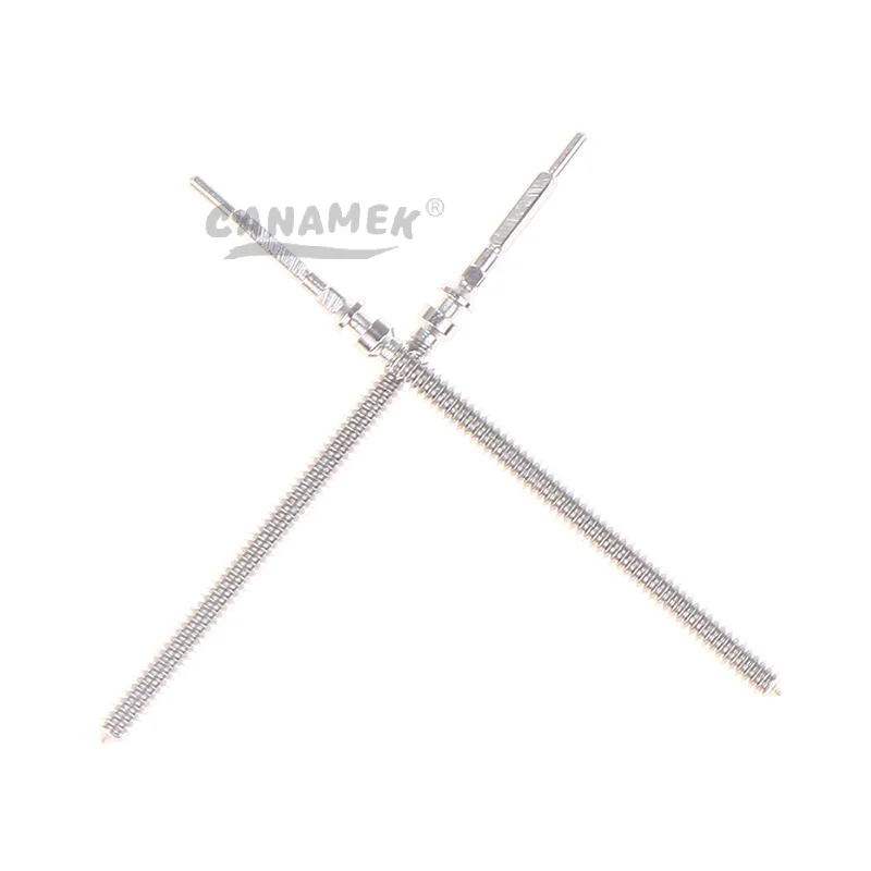 2/4/10PCS Professional NH05 Watch Stem Metal Crown Kit NH05 NH06 Watch Movement Winding Stem Accessory Part