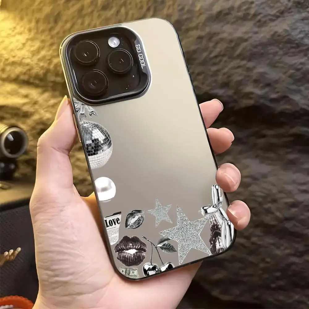 

Greative Phone Case for iPhone 16 15 14 13 12 11 Pro/ Max/Plus shock-proof back cover anti-fingerprint