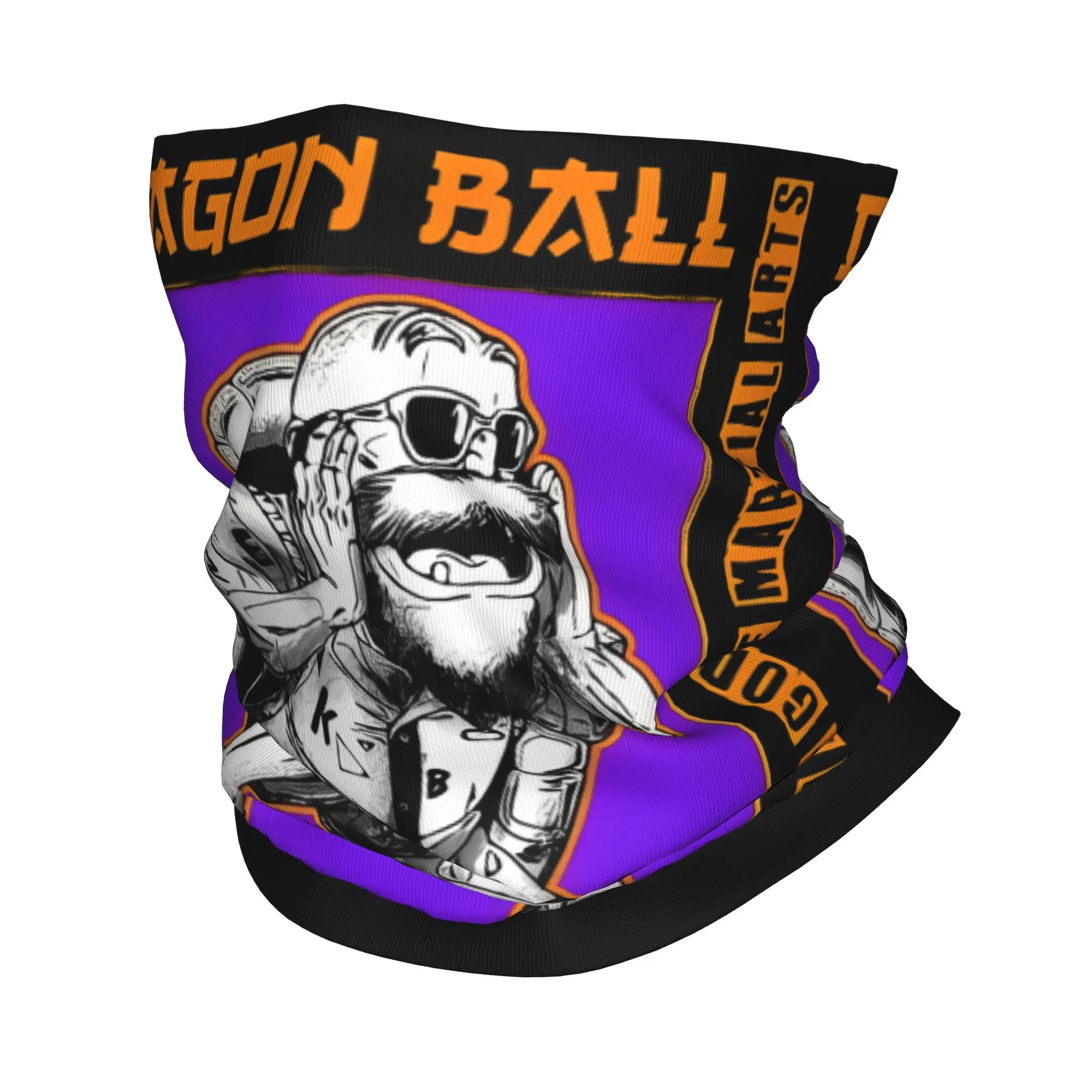 D-Dragon-Ball-L Roshi DBZ DragonBall Wrap Scarf Accessories Neck Cover  Bandana Scarf Multifunctional Running Balaclava