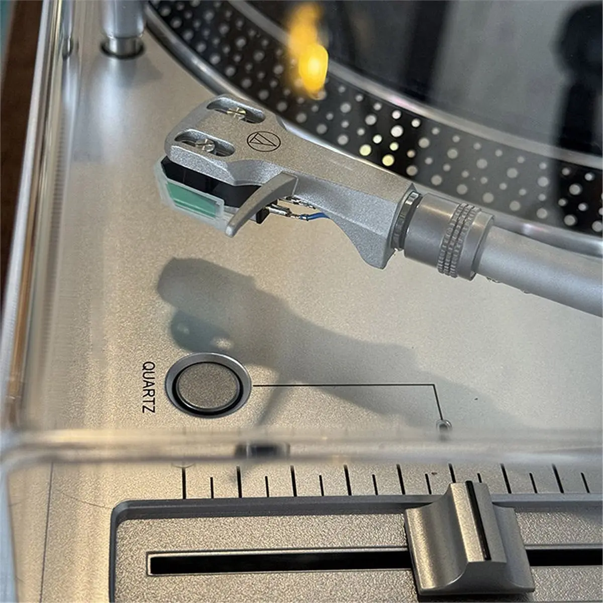 DT75BG Turntable Dust Cover Accessories Protection Clear Dustcover Protector Record Player Protective Lid for LP120x