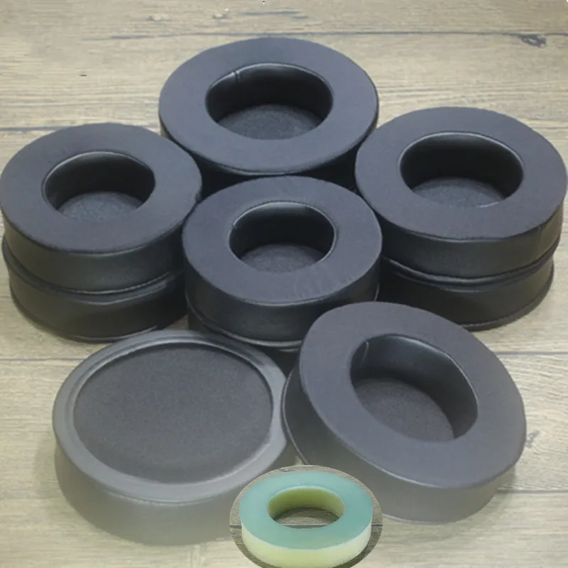 Okrągły żel chłodzący-wkładki douszne nauszniki 90MM 100MM 105MM 110MM dla Razer dla sony dla AKG dla ATH słuchawki do gier Earpad