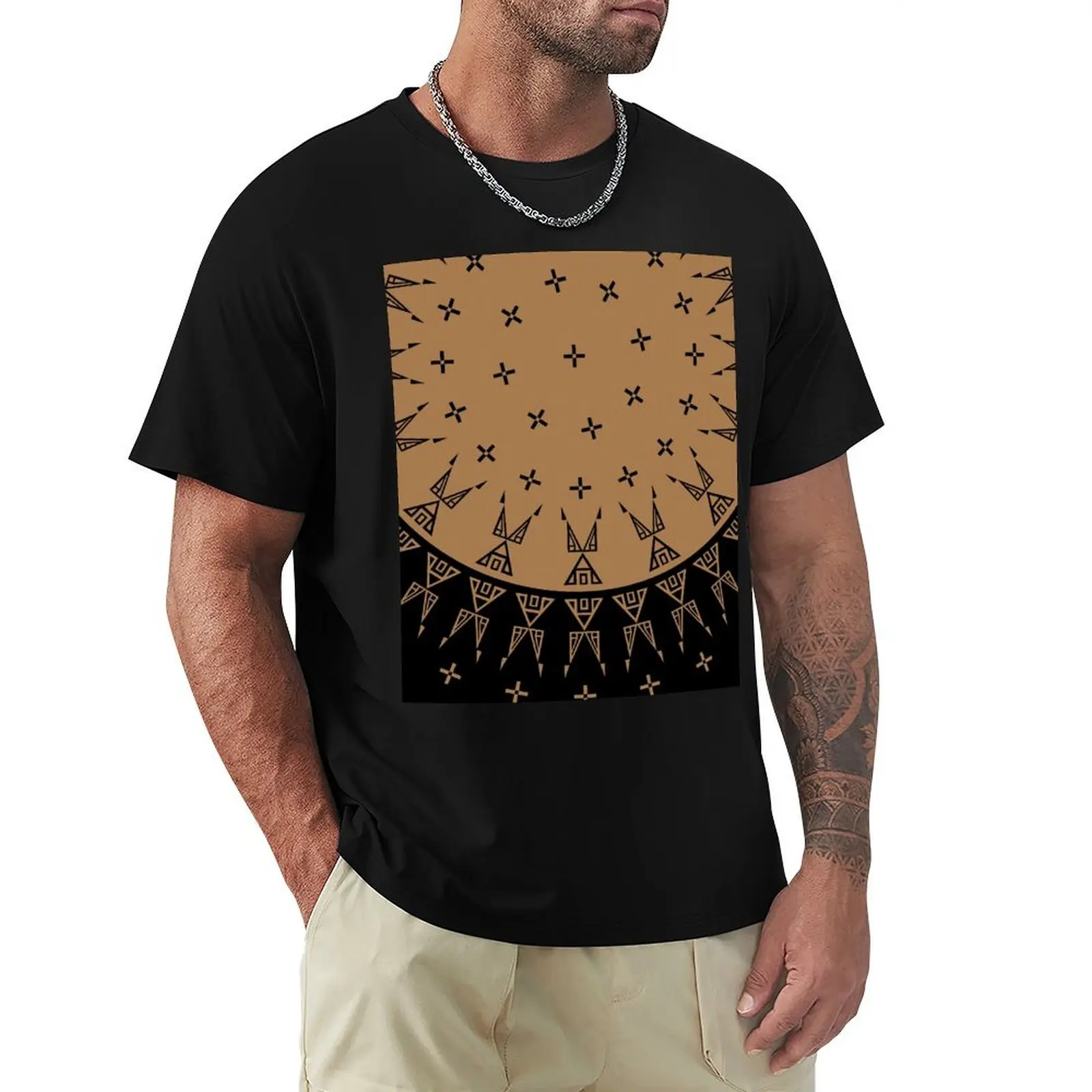 

Night Stars (Brown) T-Shirt designer shirts tops Man t-shirt cute tops mens clothes