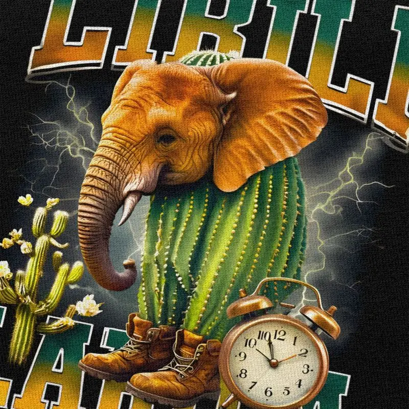 男性イタリア Brainrot Lirili Larila デザイン T シャツ綿 100% Colthing ファッションカジュアルデザイングラフィック Tシャツシャツ