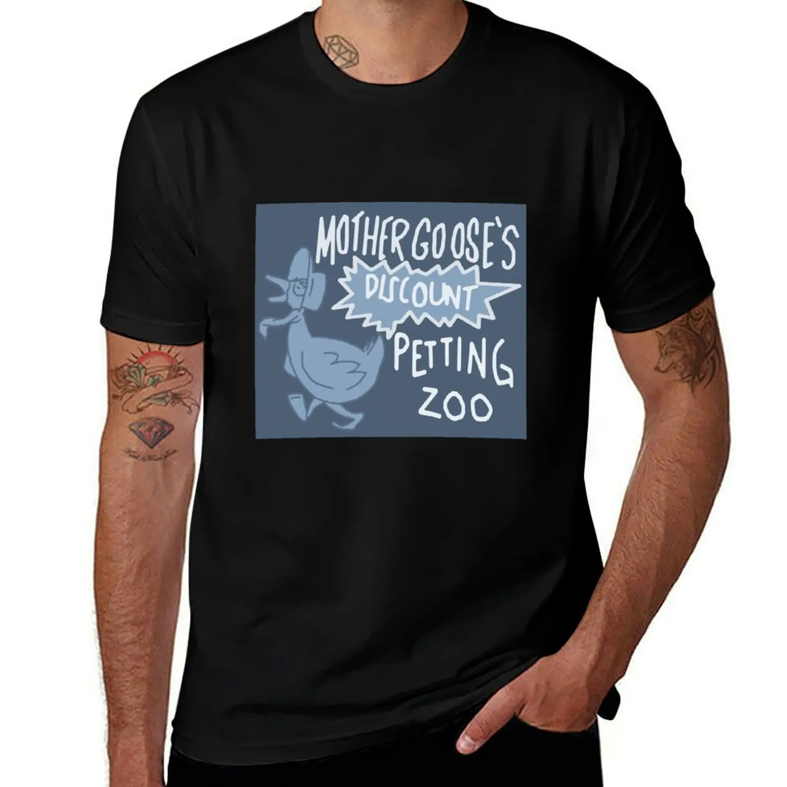 Mother Goose's Discount Petting Zoo T-Shirt cotton t shirts high quality T-Shirt