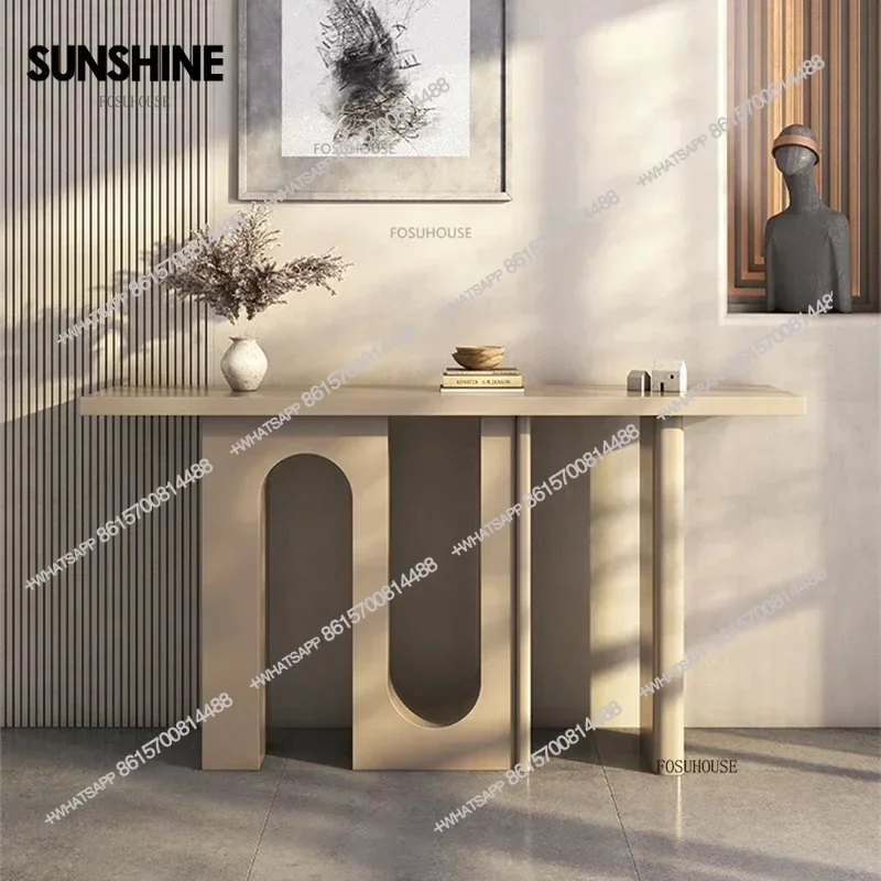 

Living Room Furniture Simple Solid Wood Console Table For Modern Consol Entrance Entryways Table Home Corridor Decoration Table