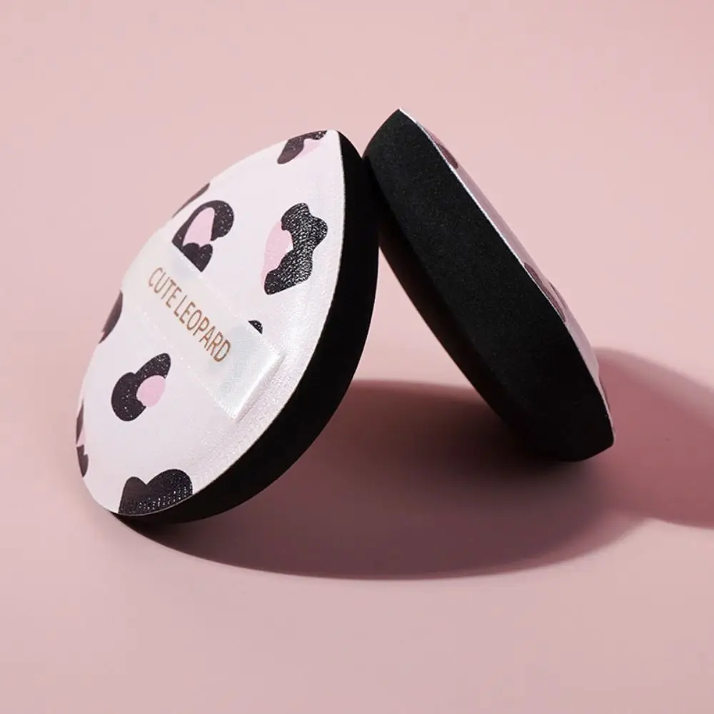 جديد ليوبارد مطبوعة التجميل نفخة الوجه الجمال الجاف الرطب إسفنجة لينة المحمولة وسادة هوائية أدوات ماكياج