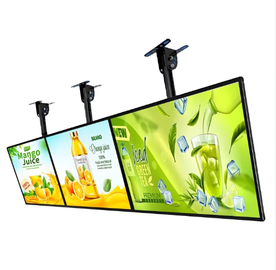 Rugged Rectangle Light Emitting Diode Menu Display Aluminum Light Box Cafe Restaurant Advertisement Hanging Magnetic Light Sign