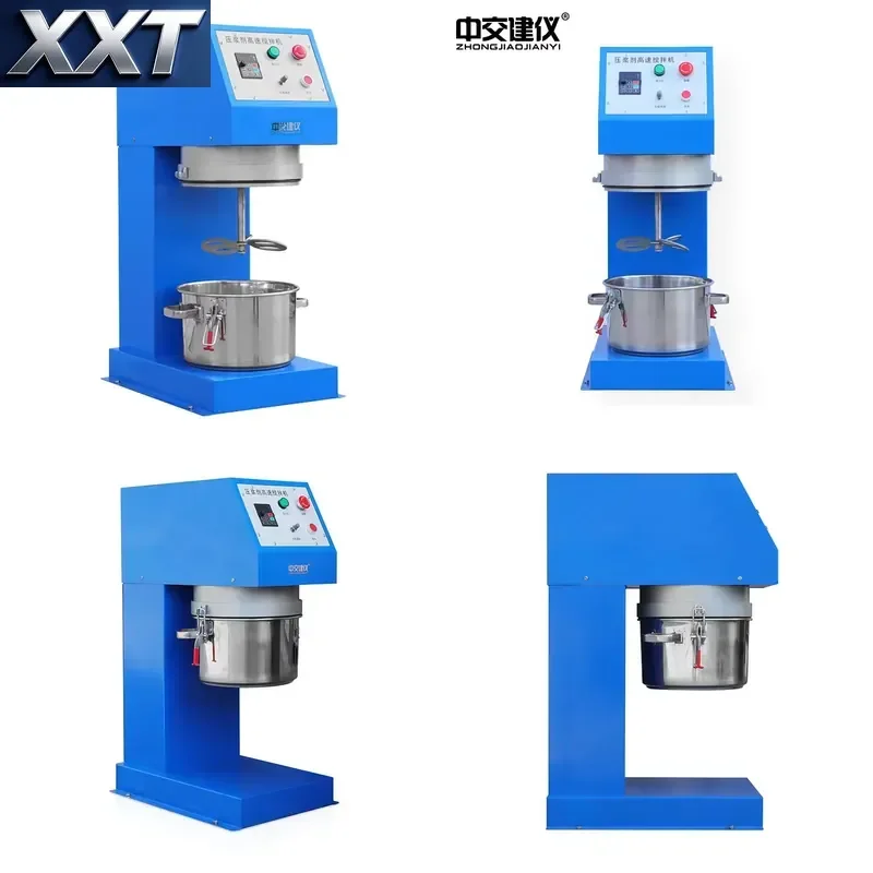 XXT SYJ-10S High-Speed Mixer for Grouting Agent, Stainless Steel Mixing Pot, CNC Mixer