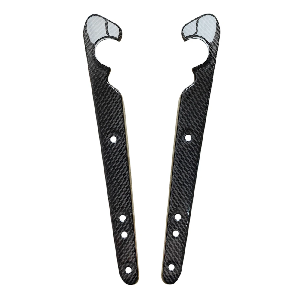 Carbon Fiber Motorcycle Rear Fender Mudguard Turn Signal Support Bracket for Harley Sportsters Iron XL 883 1200 48 72 2004-2020
