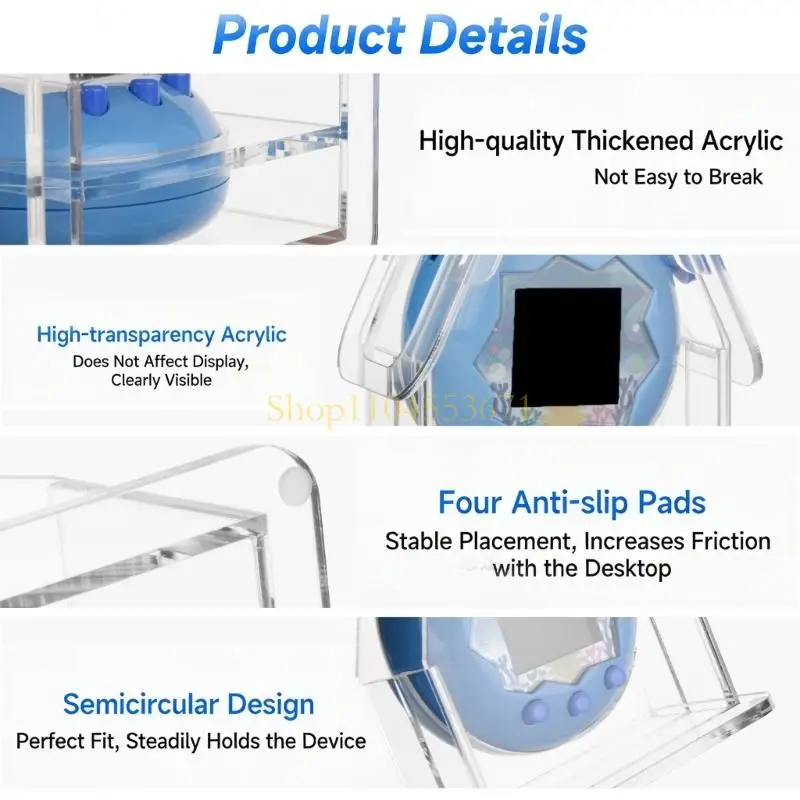 

Best Seller Acrylic Bracket Stand for Paradise Pet Device Desktop Dock Stand