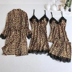 Pyjama Broek Set Nachthemden Dameskleding Homewear Zomer Dunne Nieuwe Sexy Kant Comfortabele Casual Mode Ademende Losse Pasvorm