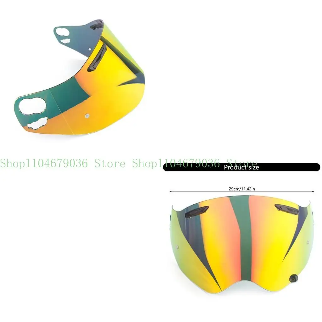 

652F Мотоциклевые шлемы линза Visors Высокая прозрачность солнечные солнечные дни. Ночь Используйте ветропроницаемые для xd4 uv