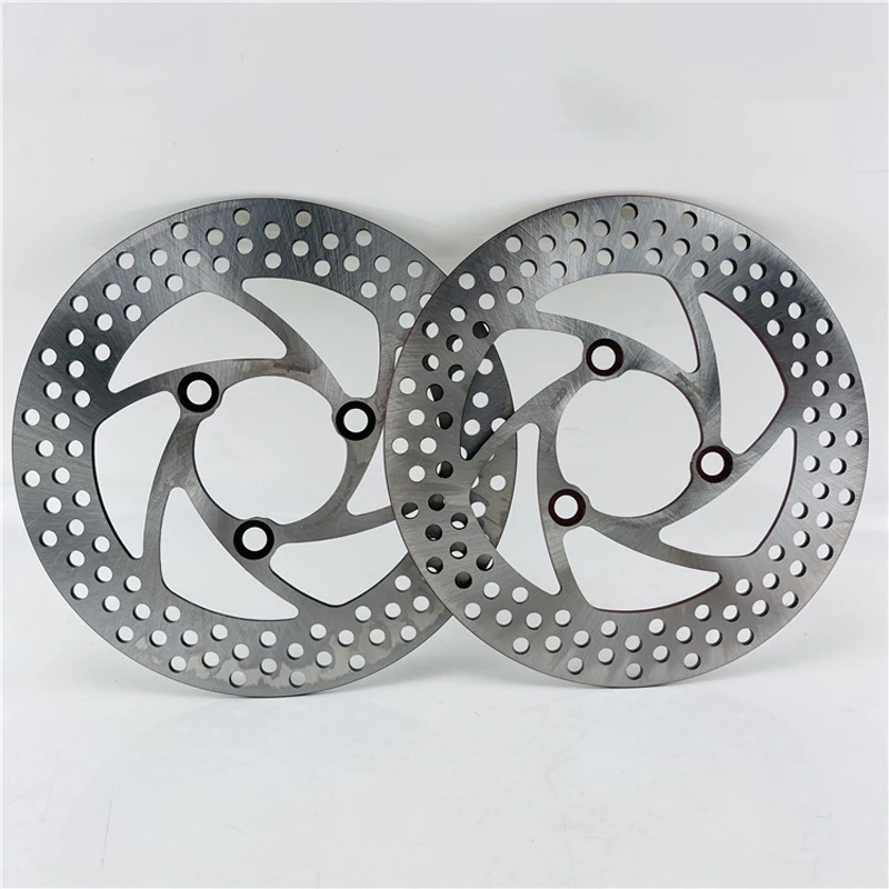 

Motorcycle 220mm Fixed Disc Scooter Universal Conversion Parts Stainless Steel Brake Front and Rear Brake Discs