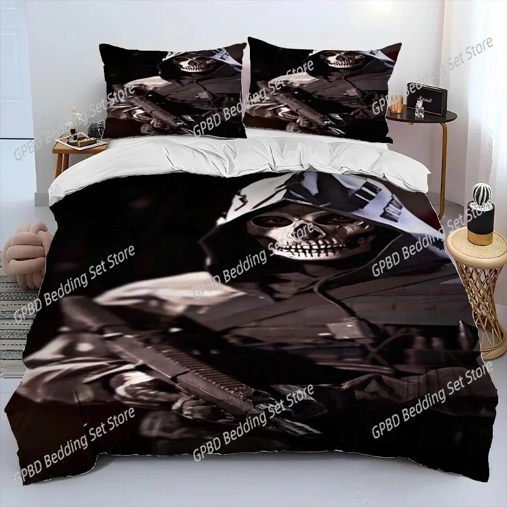 3D Printing Game Call of Duty Bedding Set Single Twin Double Queen King Cal King Size Bed Linen Set