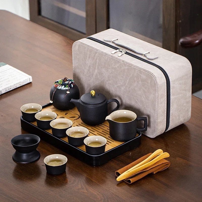 Outdoor Lazy Tea Set Chinese Kung Fu Ceremony Cup Luxury Tea Set Afternoon Luxury Gift Strainer Service Tazas De Te Teaware