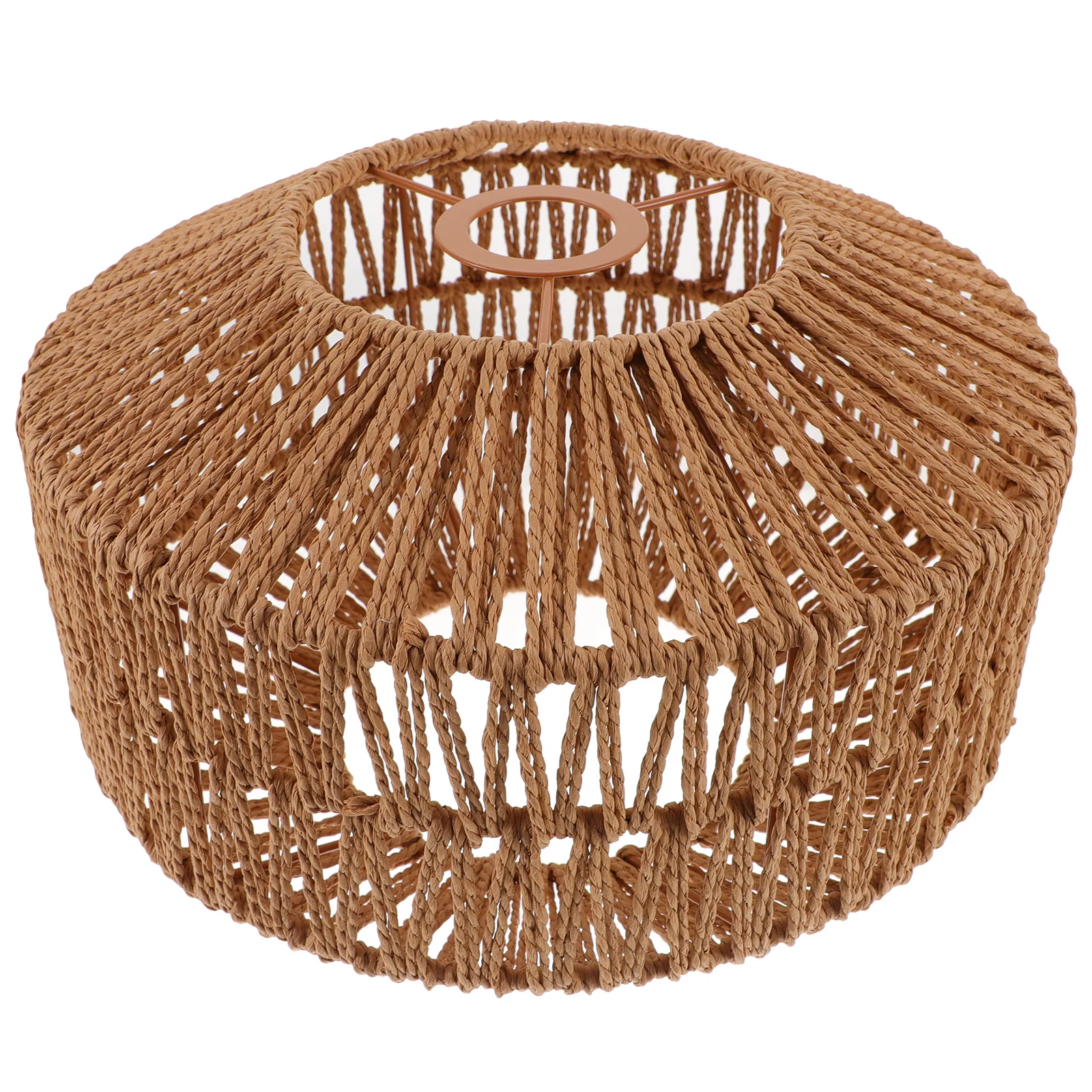 

Retro Paper String Lampshade Industrial Style for Corridor Chandelier Ceiling Light Cover Decorative Hanging Lamp Shade